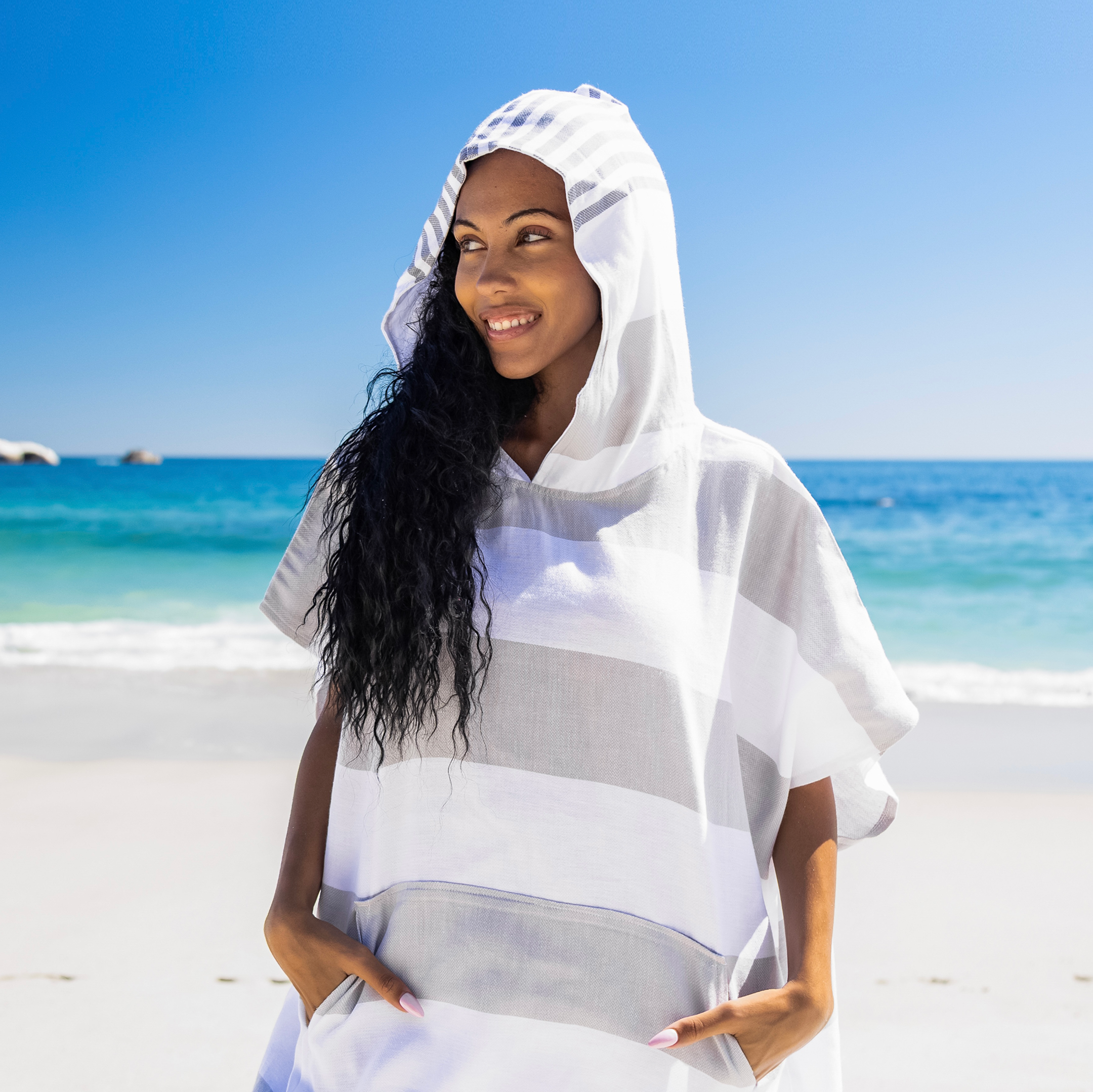Towel Poncho X4 image 3