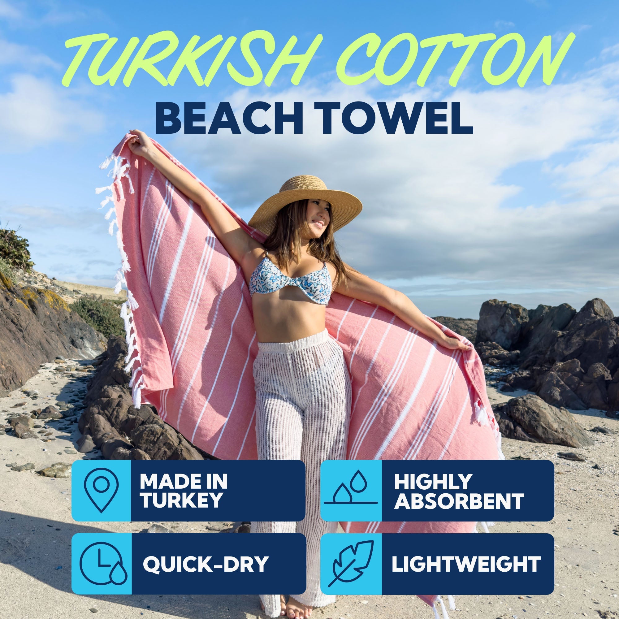 Turkish Beach Towel F2 image 12